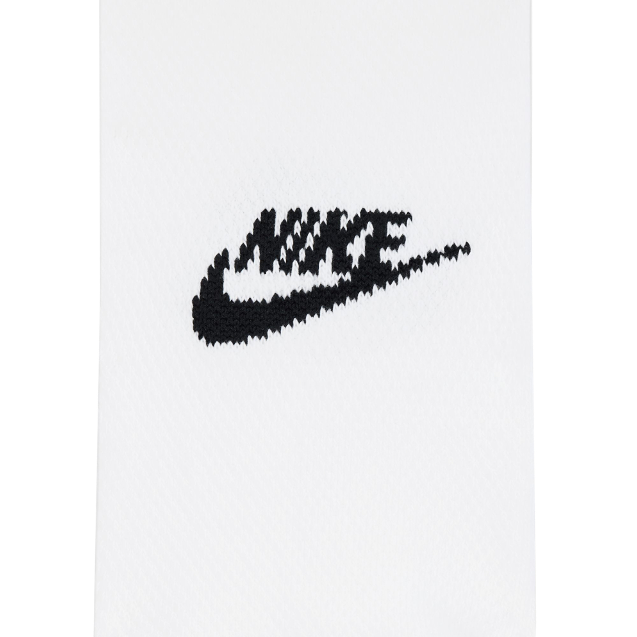 Nike Everyday Elevated No Show Sock 3Pk White Image 4 of 4. Tap to open photo gallery.
