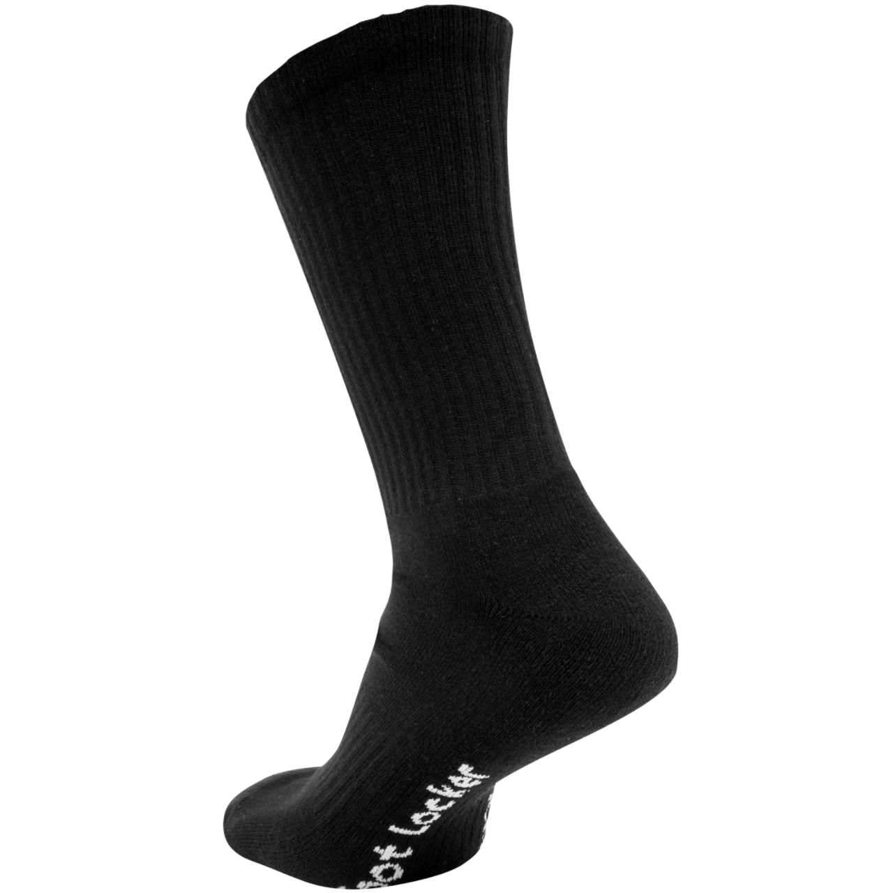 Foot Locker 3 Pack Crew Sock Size 7-11 Image 2 of 2. Tap to open photo gallery.