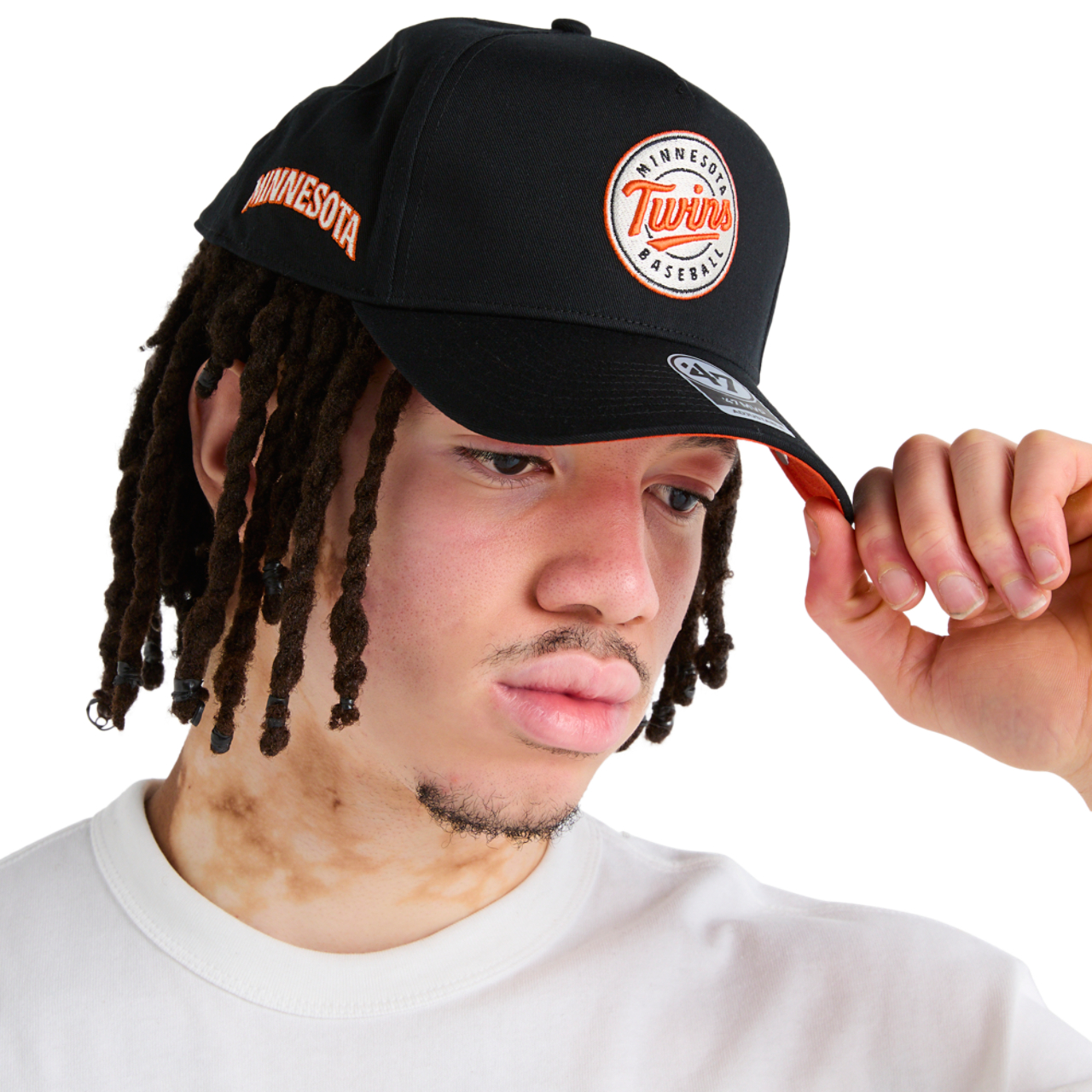 47 Brand Pinch Front Cap Image 2 of 3. Tap to open photo gallery.