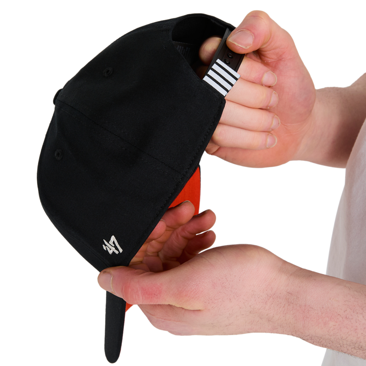 47 Brand Pinch Front Cap Image 3 of 3. Tap to open photo gallery.