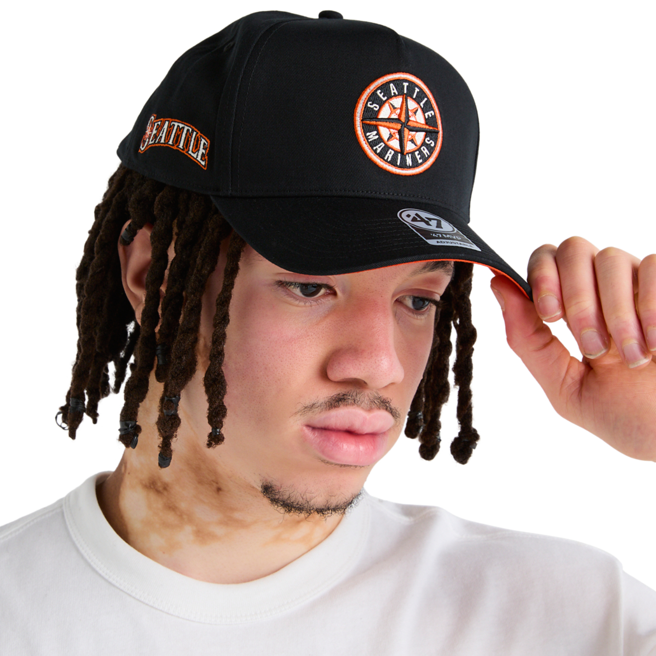 47 Brand Pinch Front Cap Image 2 of 3. Tap to open photo gallery.