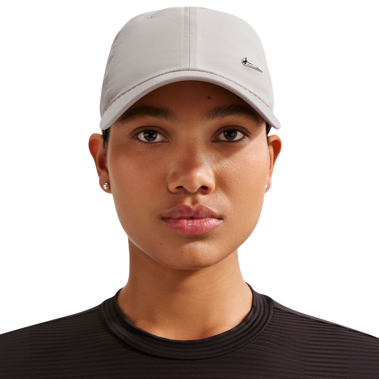 Nike Dri-FIT Club Unstructured Metal Swoosh Cap Image 1 of 2. Tap to open photo gallery.