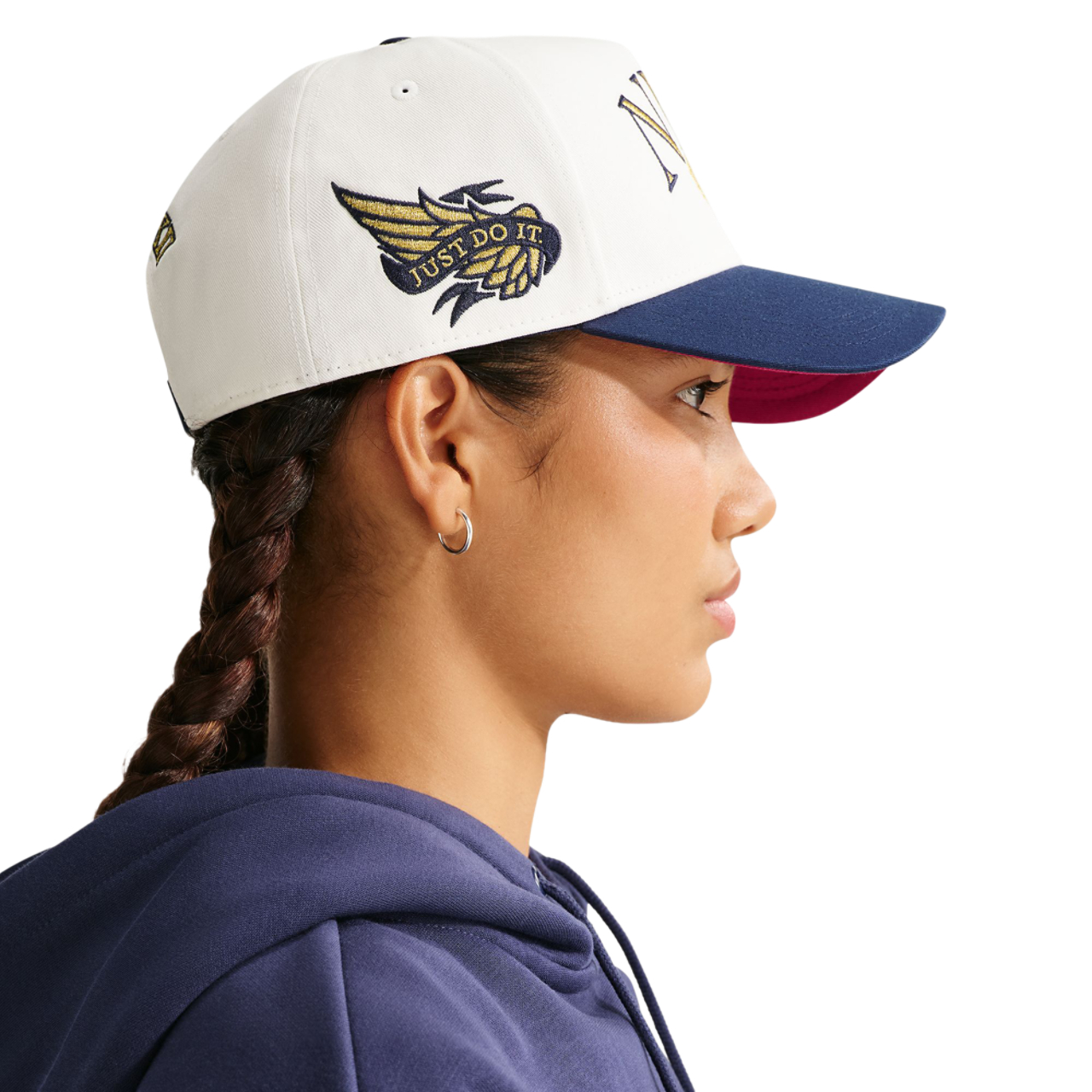 Nike Rise Structured A-Frame Cap Image 2 of 7. Tap to open photo gallery.