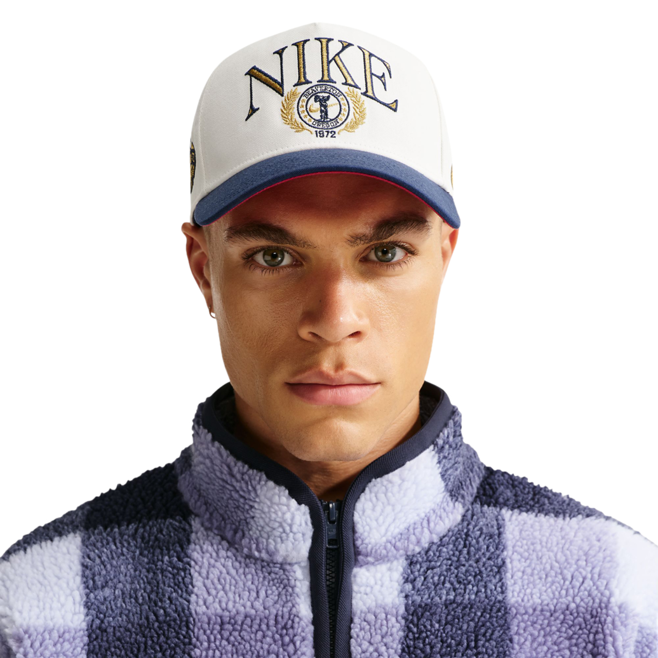 Nike Rise Structured A-Frame Cap Image 4 of 7. Tap to open photo gallery.