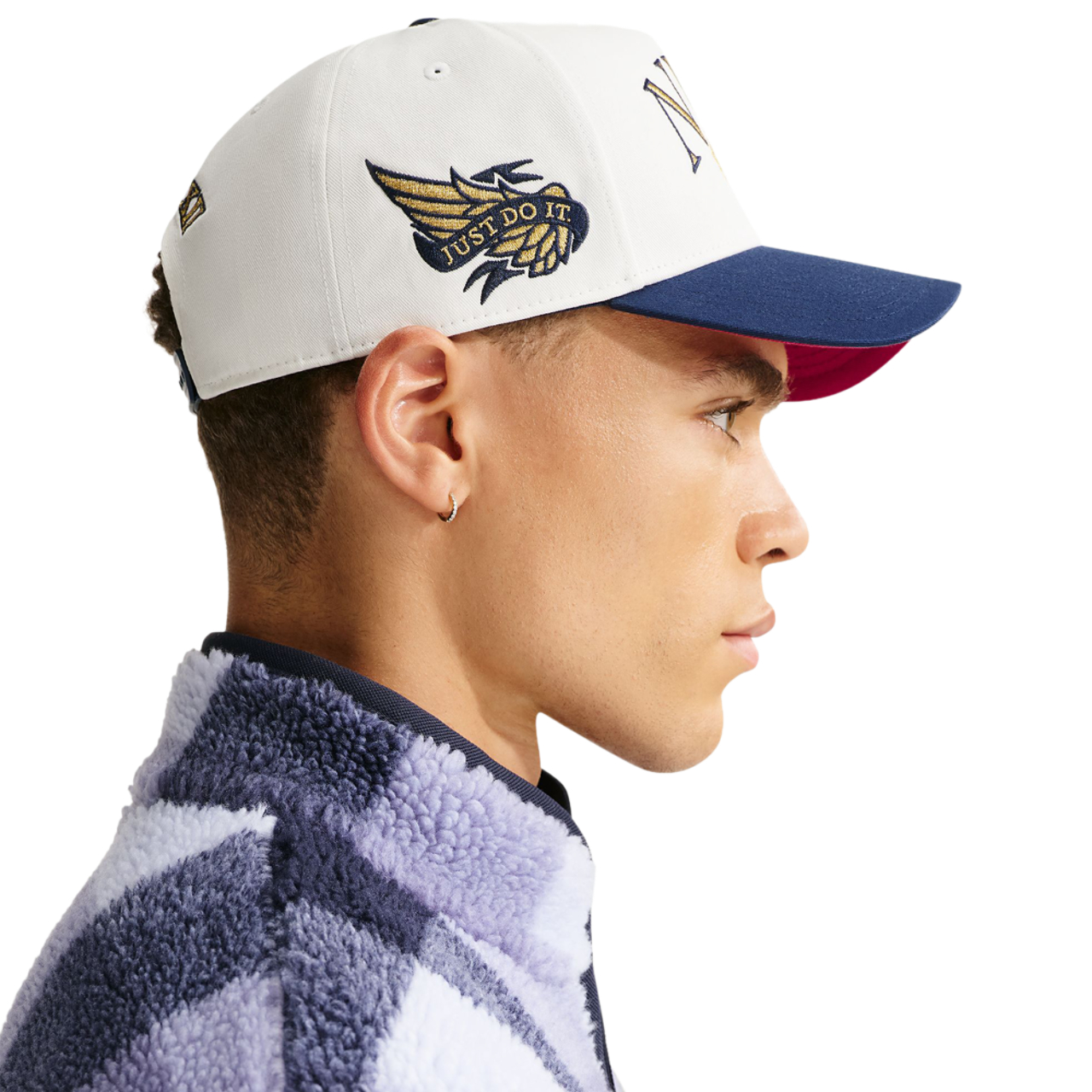 Nike Rise Structured A-Frame Cap Image 5 of 7. Tap to open photo gallery.