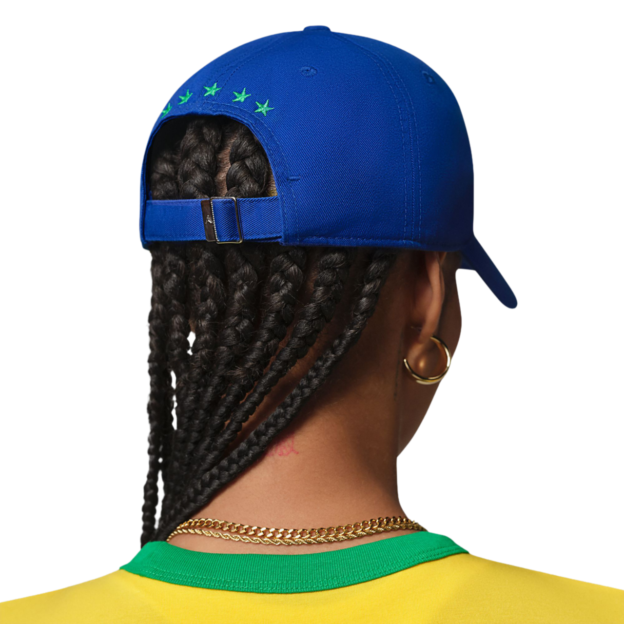 Jordan Club Cap Unstructured Brazil Image 4 of 6. Tap to open photo gallery.