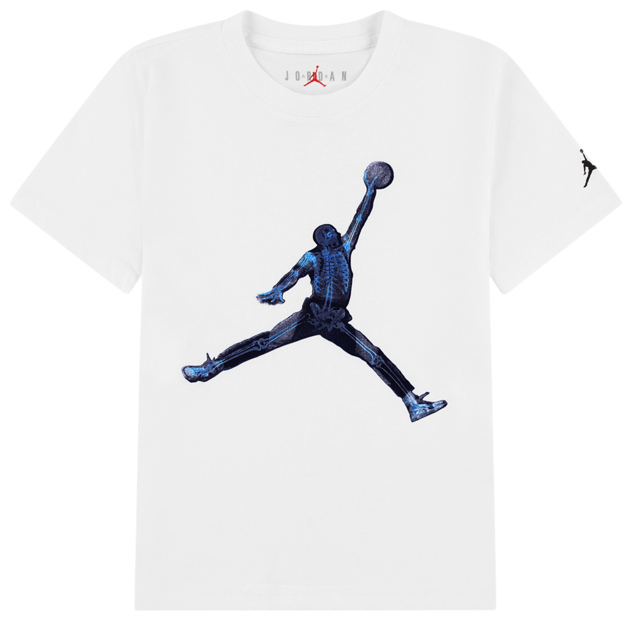 Jordan MJ BRAND Skeleton Jumpman T-Shirt  Image 5 of 7. Tap to open photo gallery.