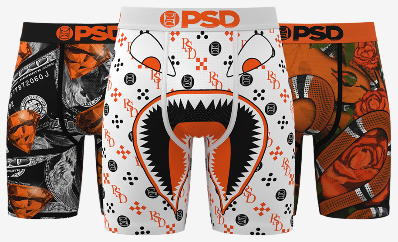 PSD WF 3PK Shattered Backboard Underwear Image 1 of 4. Tap to open photo gallery.