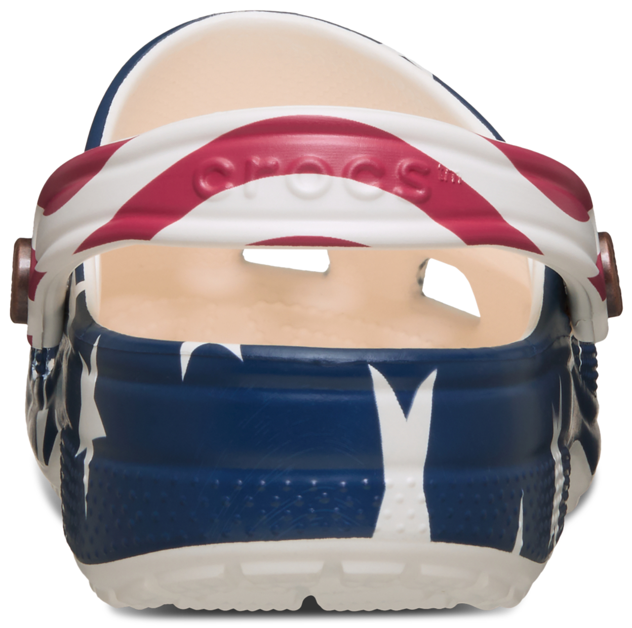 Crocs Classic Clogs Americana Image 3 of 5. Tap to open photo gallery.