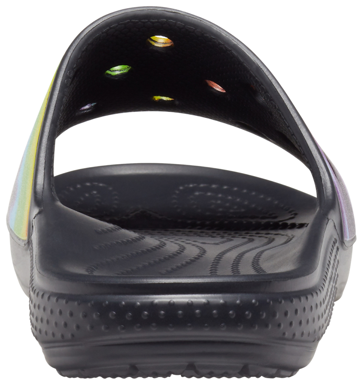 Crocs Tie-Dye Graphic Slide Image 2 of 4. Tap to open photo gallery.