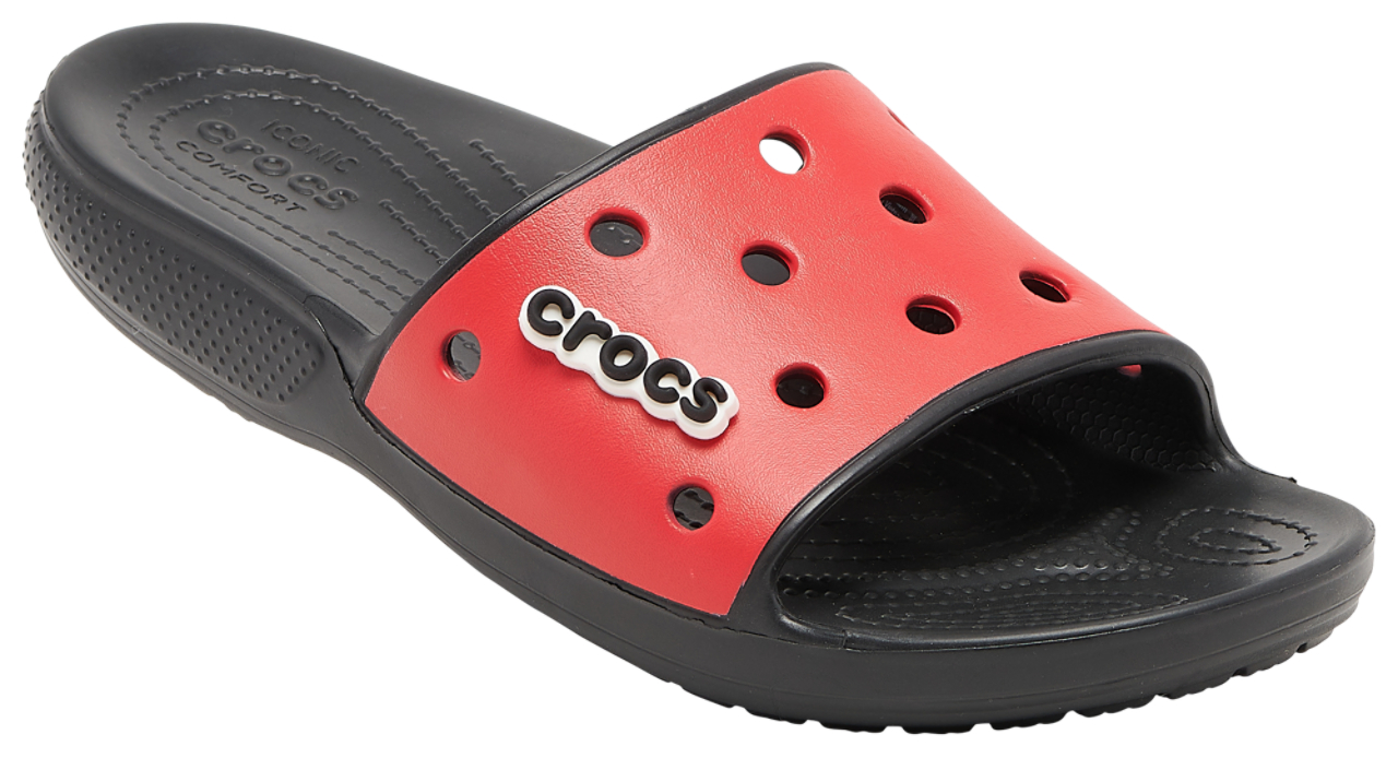 Crocs Colorblock Slides Image 1 of 3. Tap to open photo gallery.