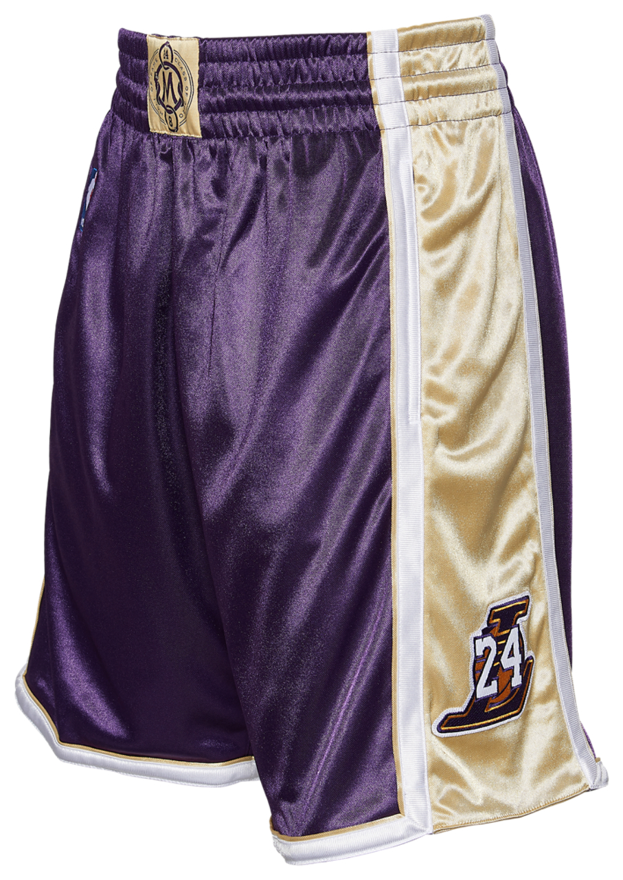 Mitchell & Ness Lakers Authentic Shorts Image 1 of 4. Tap to open photo gallery.