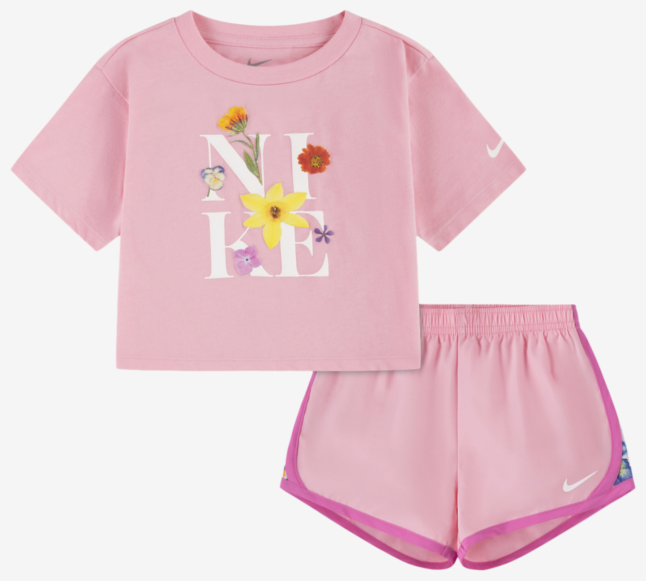 Nike Spring Floral Tempo Set Image 1 of 5. Tap to open photo gallery.
