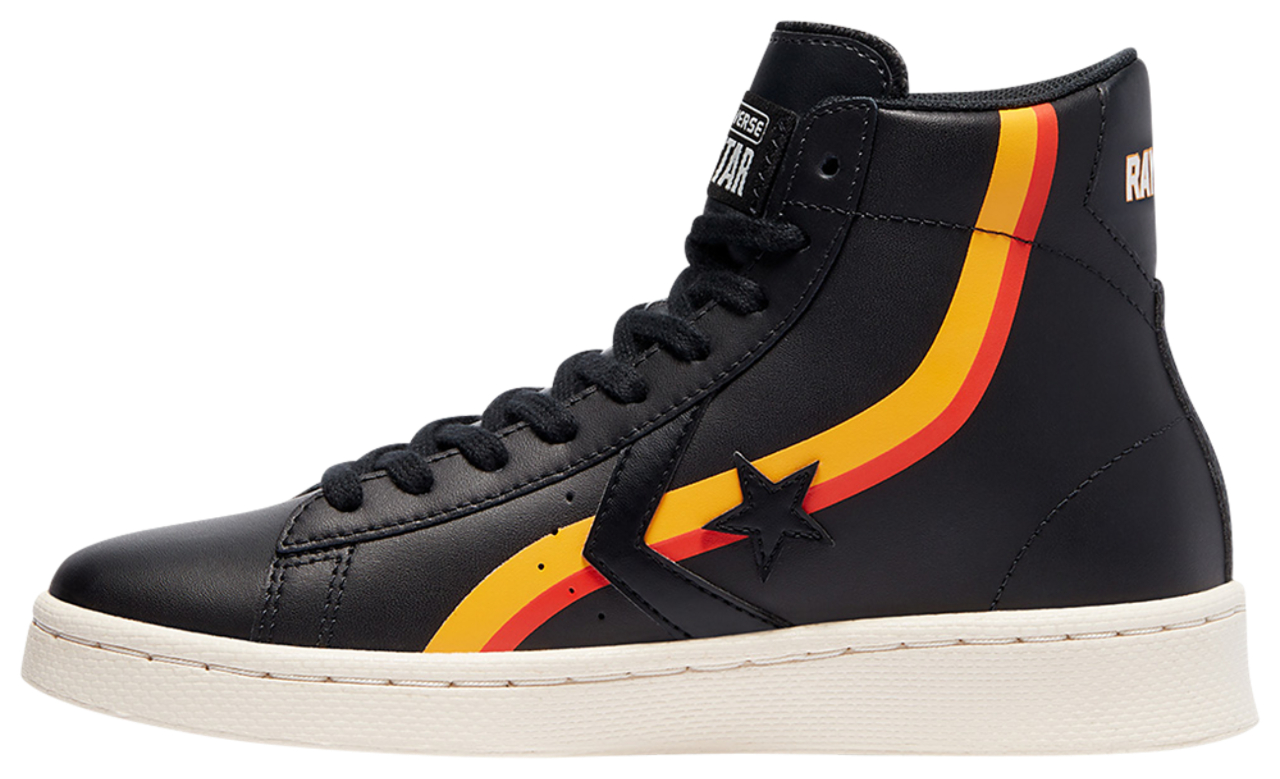 Converse x Roswell Rayguns Pro Leather High Top Image 2 of 5. Tap to open photo gallery.