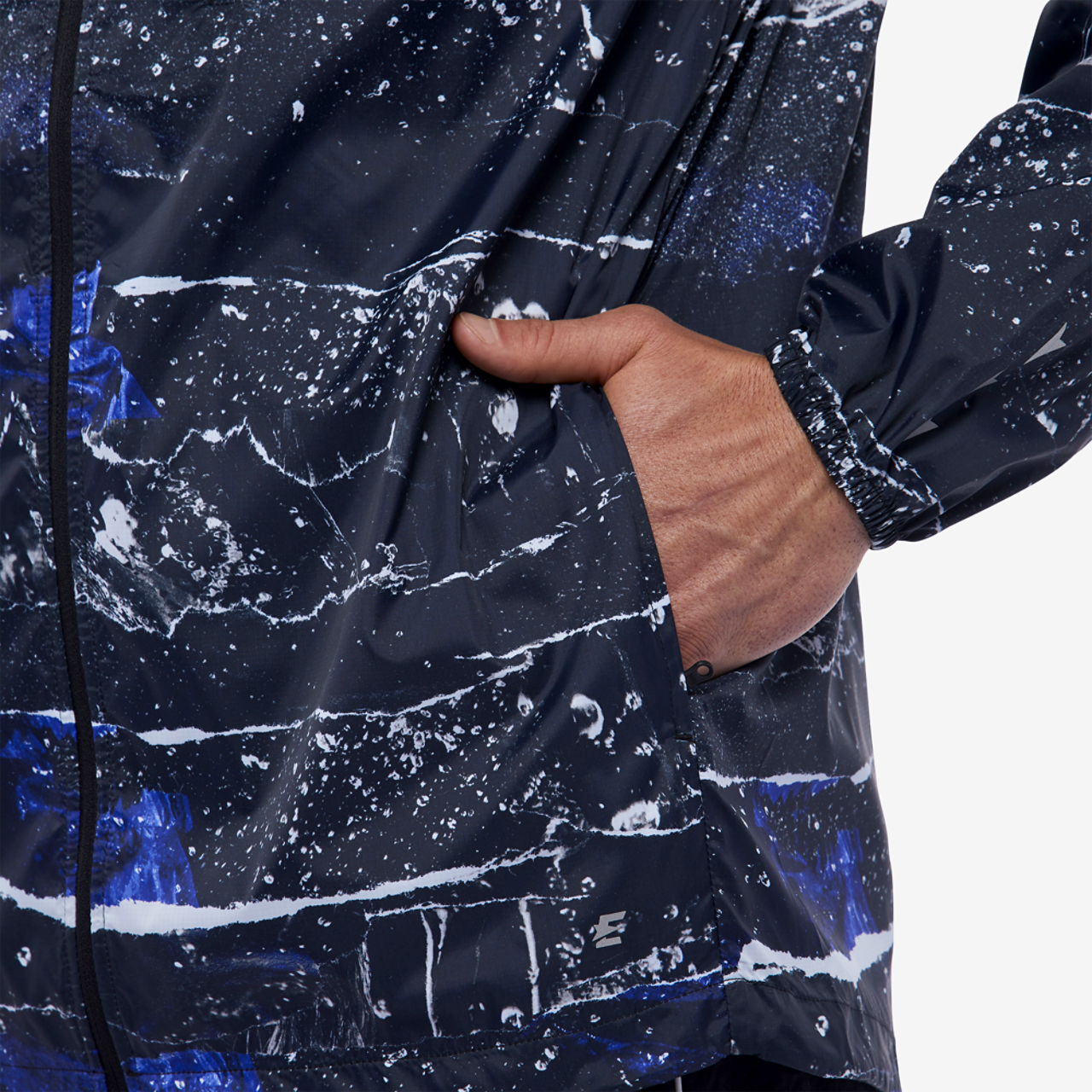 Eastbay Shasta Packable Running Jacket Image 3 of 6. Tap to open photo gallery.