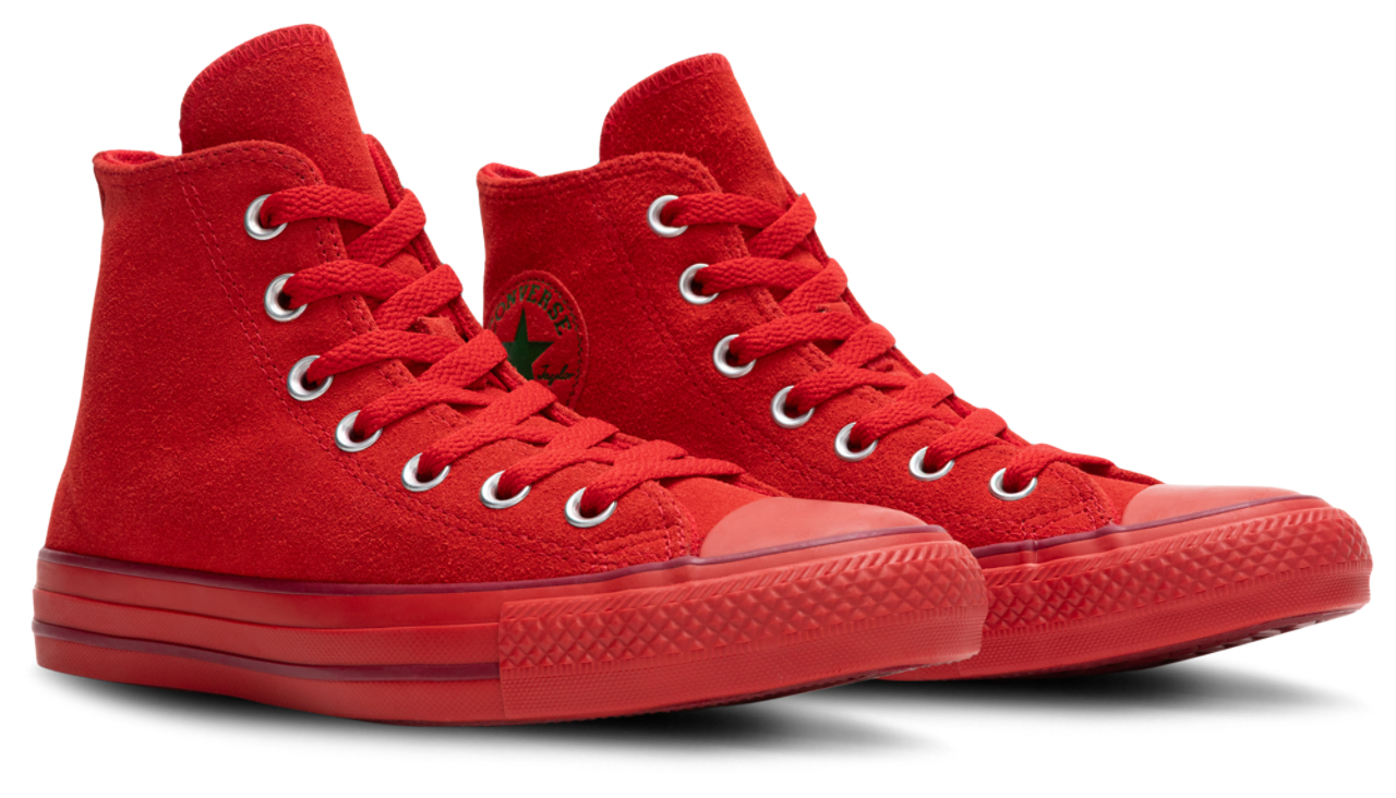 Converse Chuck Taylor All Star Suede Image 2 of 6. Tap to open photo gallery.
