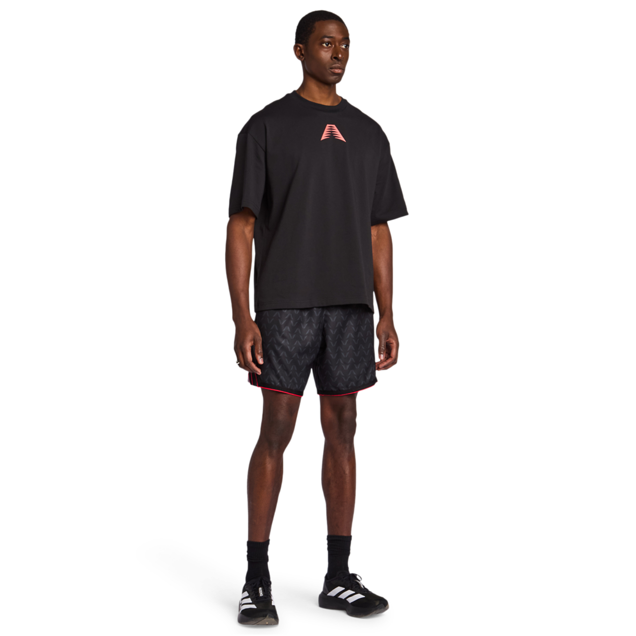 adidas Anthony Edwards Crazy Lite Aop Short Image 2 of 6. Tap to open photo gallery.