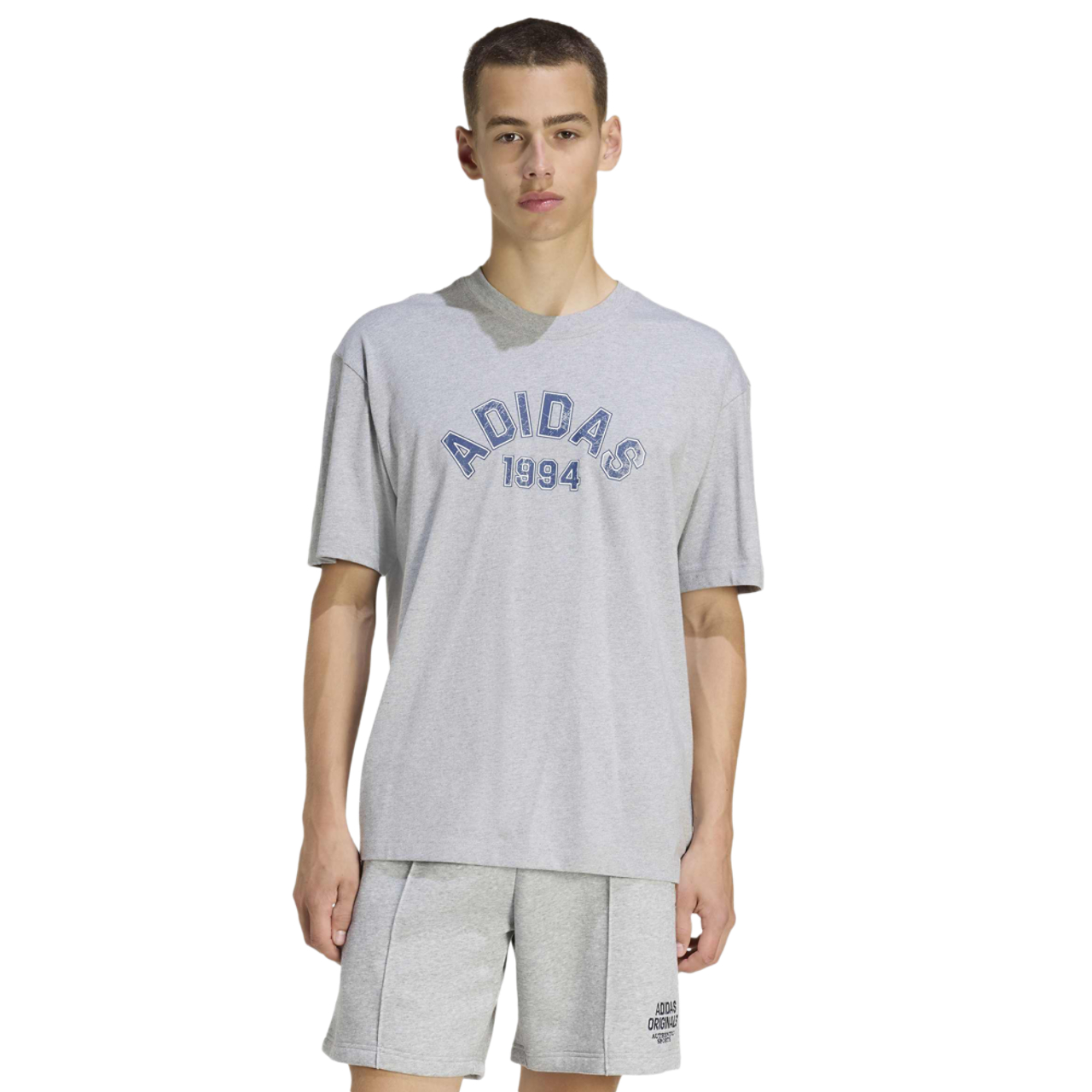 adidas Varsity Gfx Tee Image 1 of 5. Tap to open photo gallery.