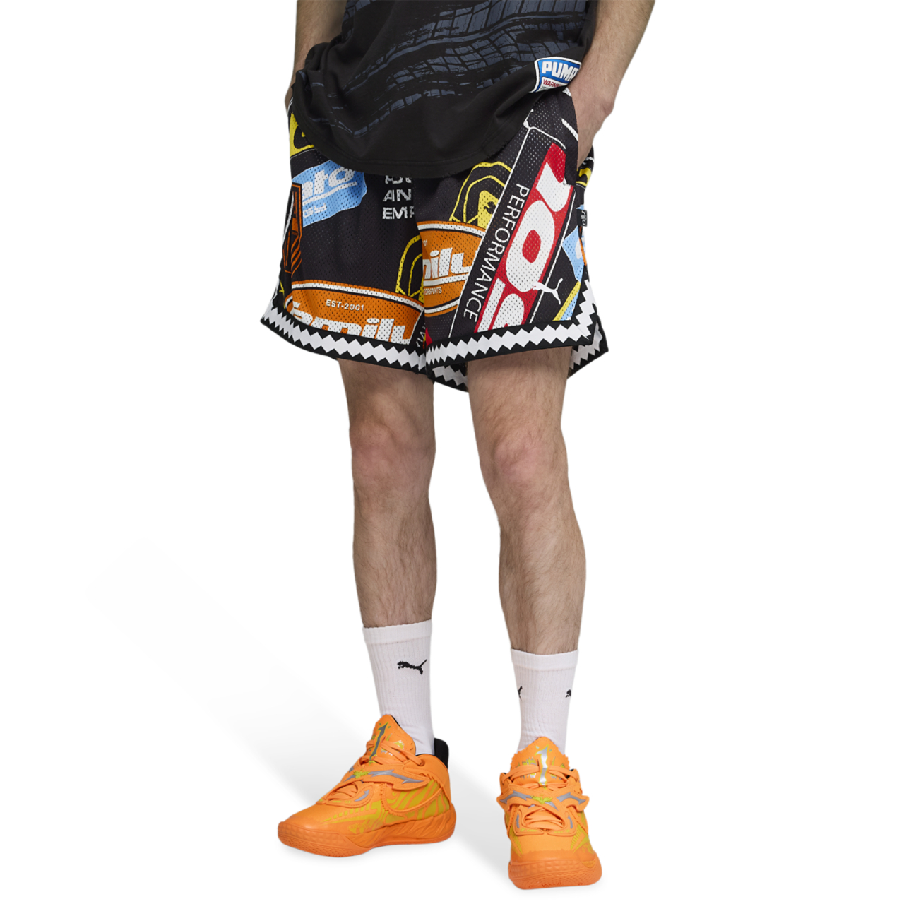 Puma Fast & Furious Rev Mesh Short 6In Image 1 of 7. Tap to open photo gallery.
