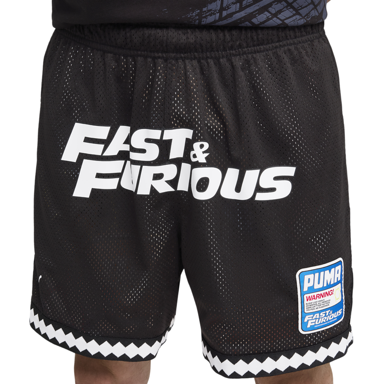 Puma Fast & Furious Rev Mesh Short 6In Image 3 of 7. Tap to open photo gallery.