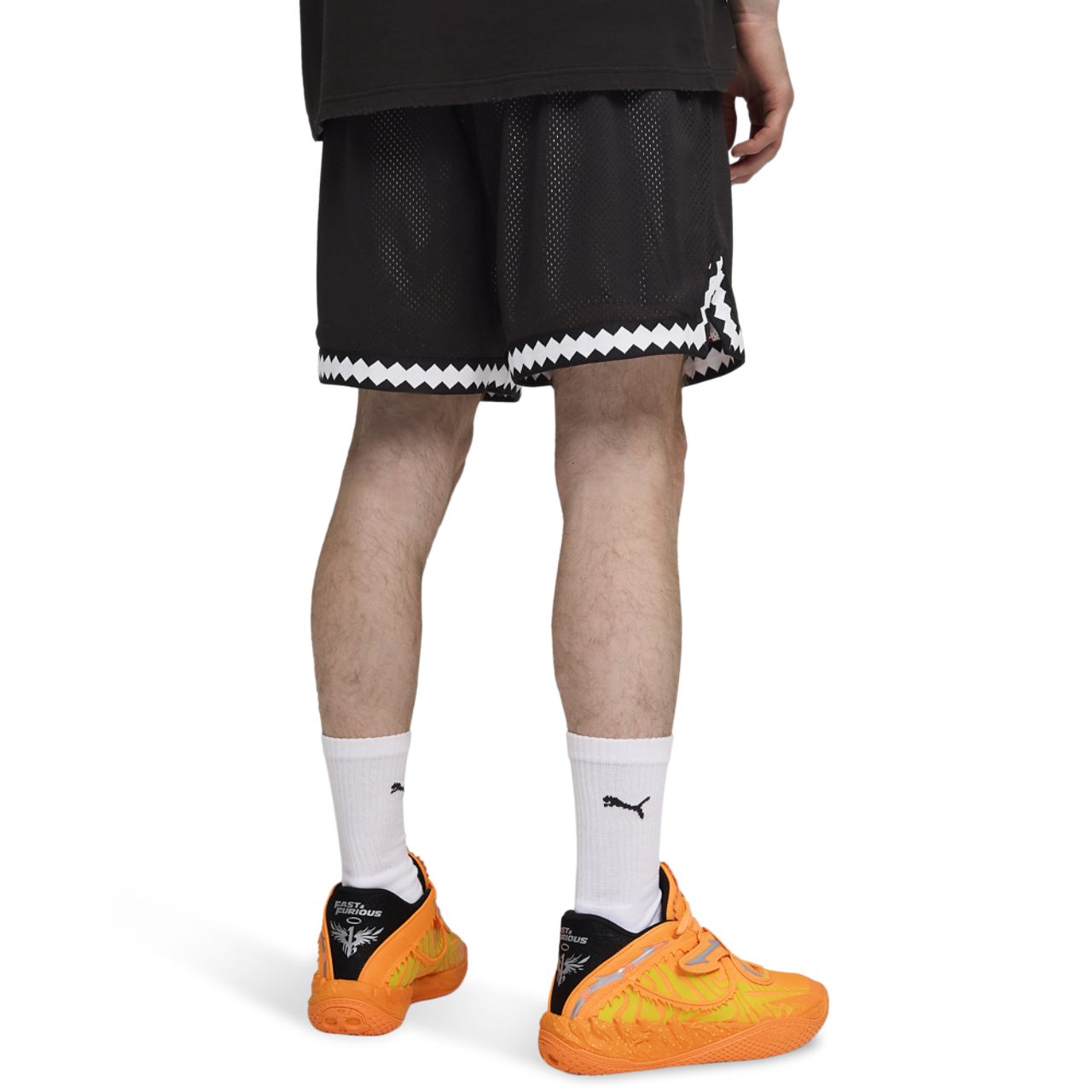 Puma Fast & Furious Rev Mesh Short 6In Image 4 of 7. Tap to open photo gallery.