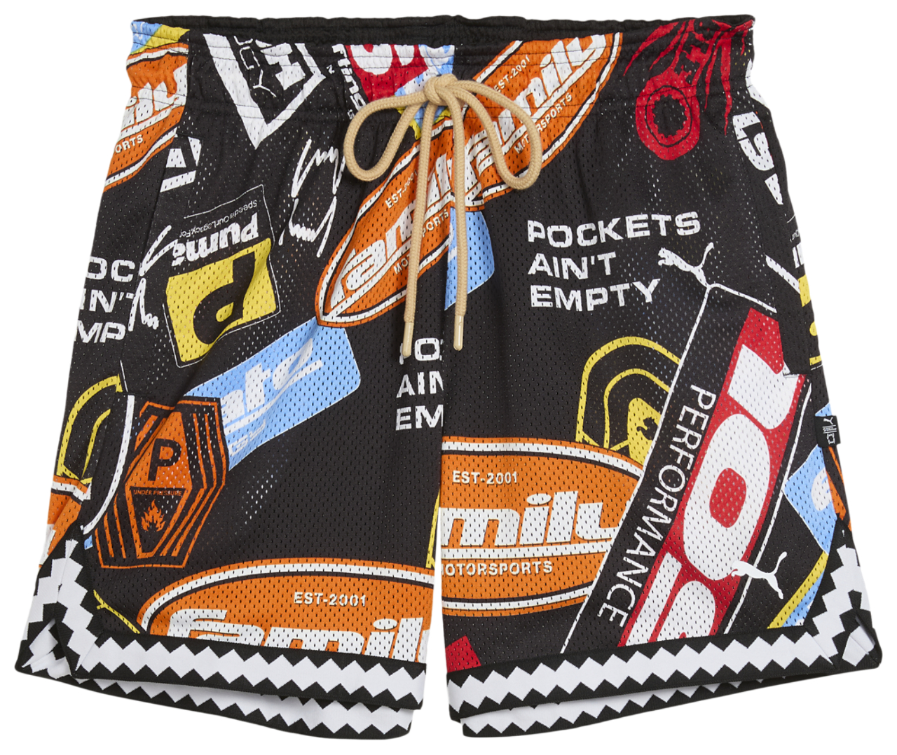 Puma Fast & Furious Rev Mesh Short 6In Image 6 of 7. Tap to open photo gallery.