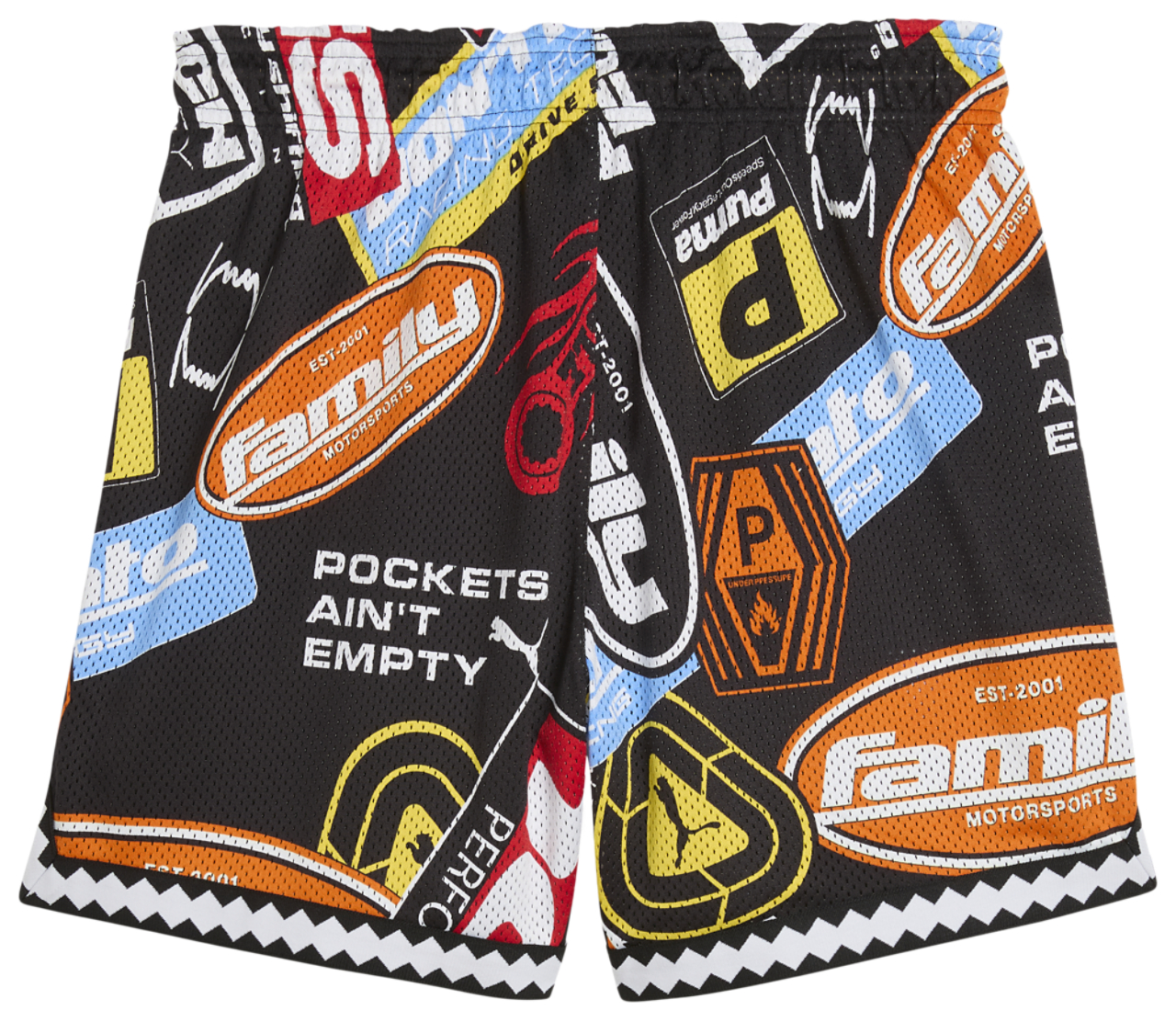 Puma Fast & Furious Rev Mesh Short 6In Image 7 of 7. Tap to open photo gallery.