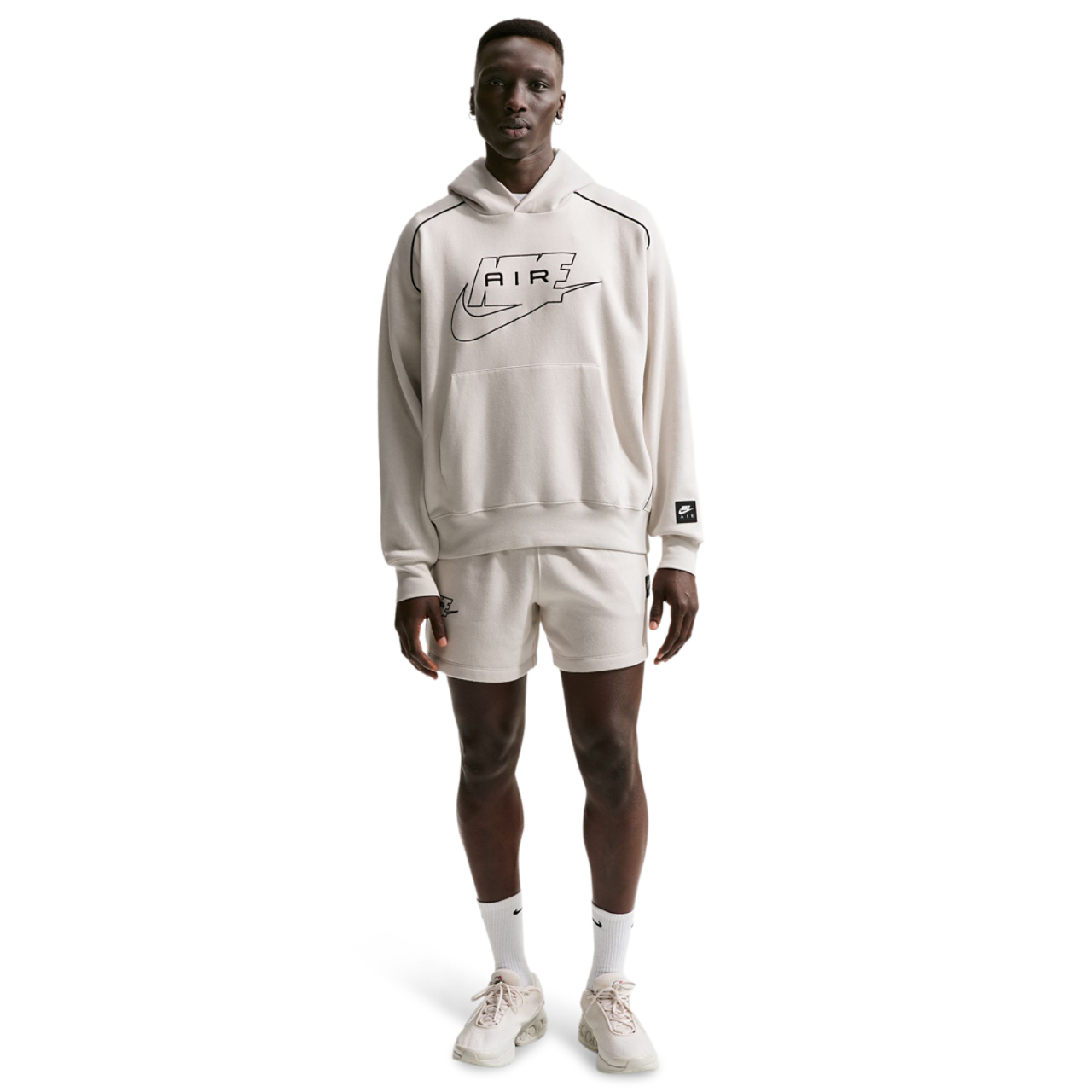 Nike Air Fleece Pullover Hoodie Image 2 of 5. Tap to open photo gallery.