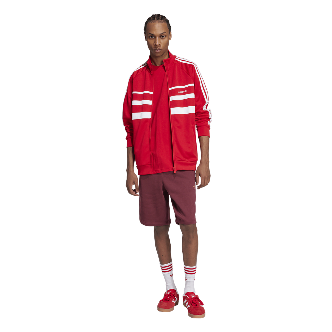 adidas Essential Trefoil Tee Image 2 of 5. Tap to open photo gallery.