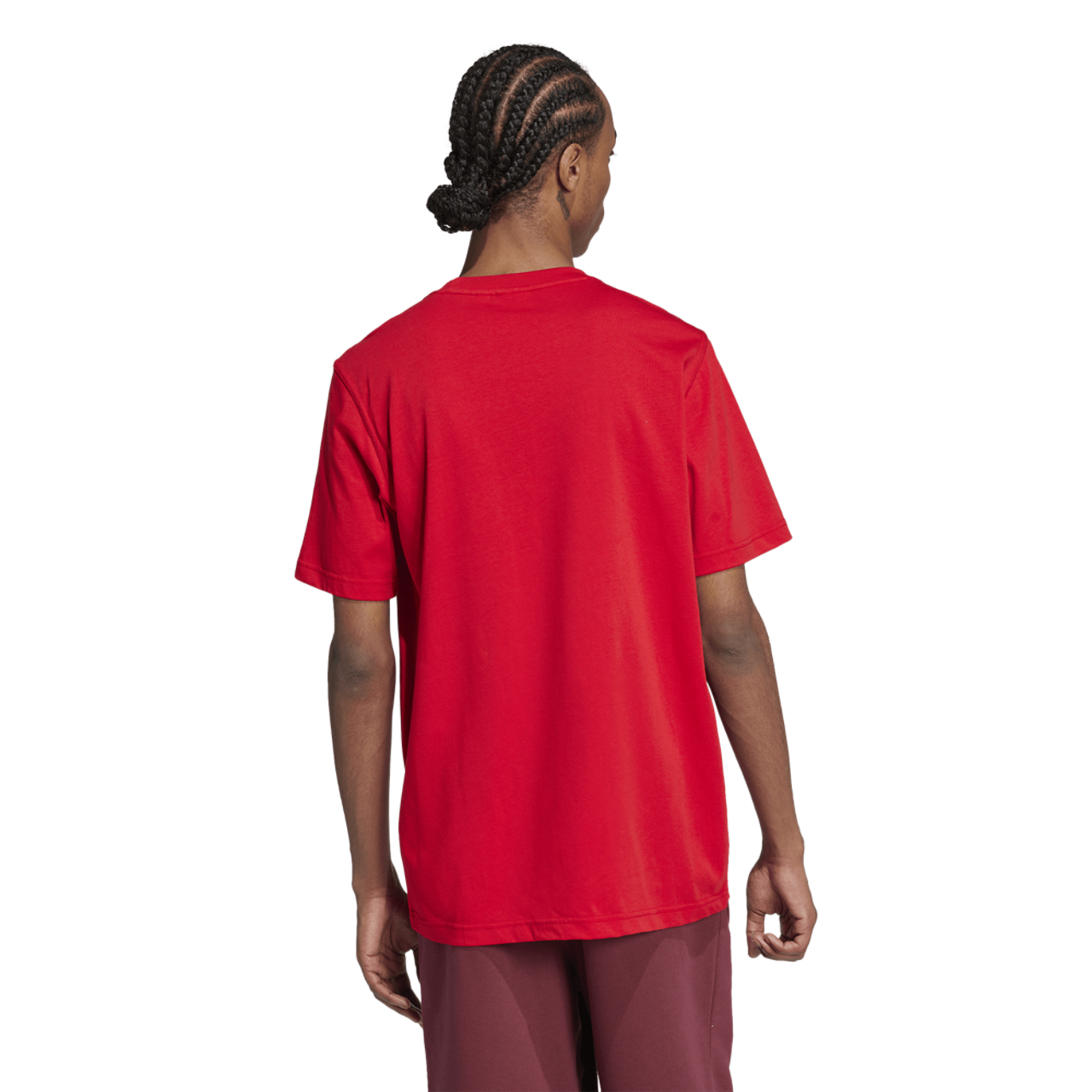 adidas Essential Trefoil Tee Image 3 of 5. Tap to open photo gallery.