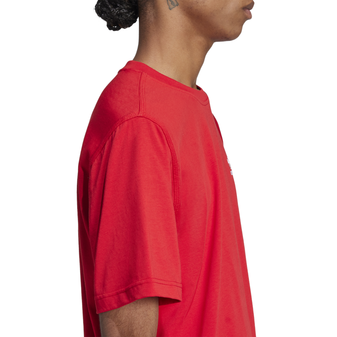 adidas Essential Trefoil Tee Image 5 of 5. Tap to open photo gallery.