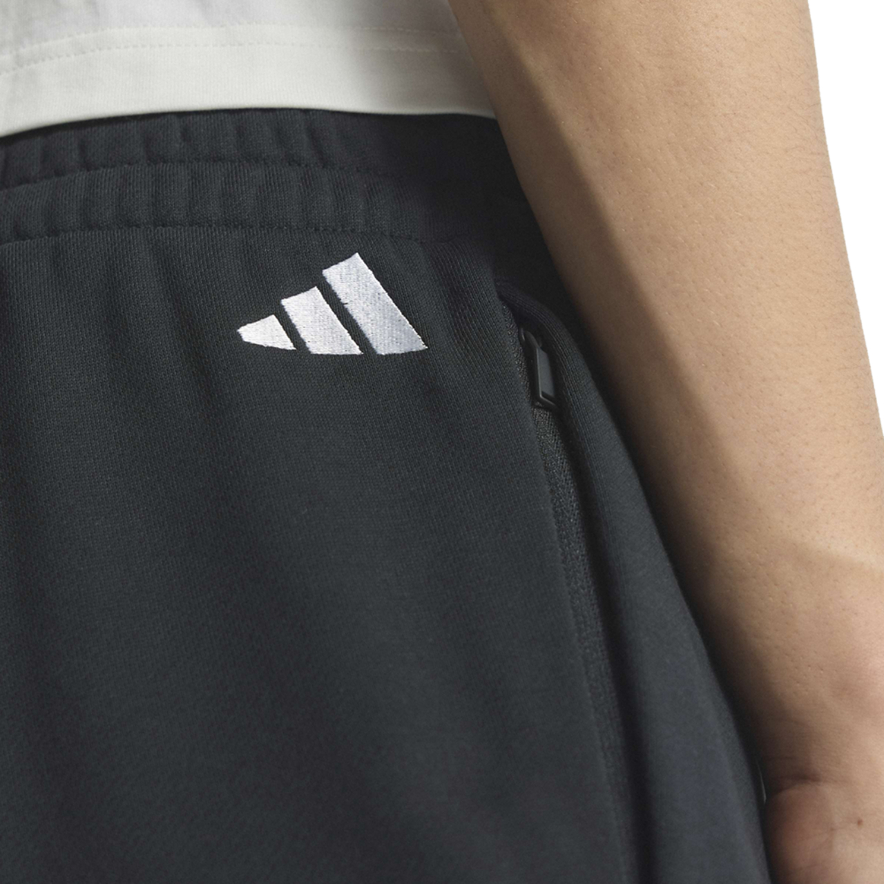 adidas Anthony Edwards Foundation Fleece Pant Image 8 of 9. Tap to open photo gallery.