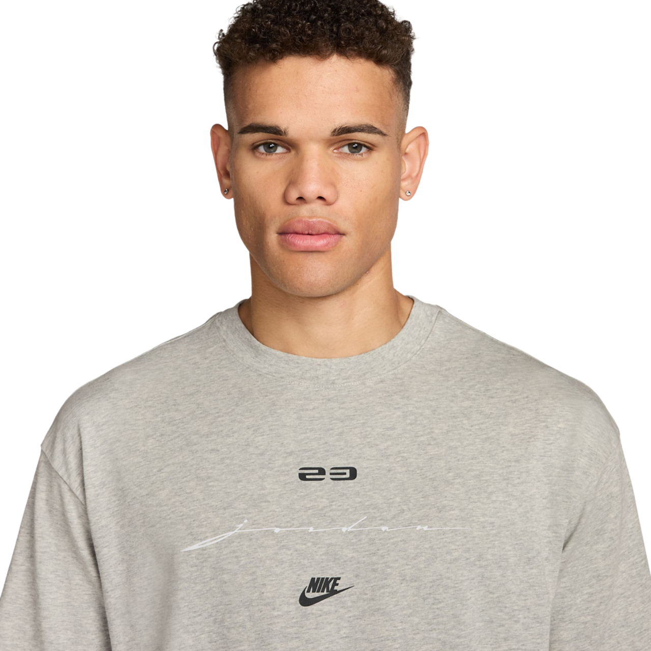 Jordan Flight Script T-Shirt Image 2 of 3. Tap to open photo gallery.