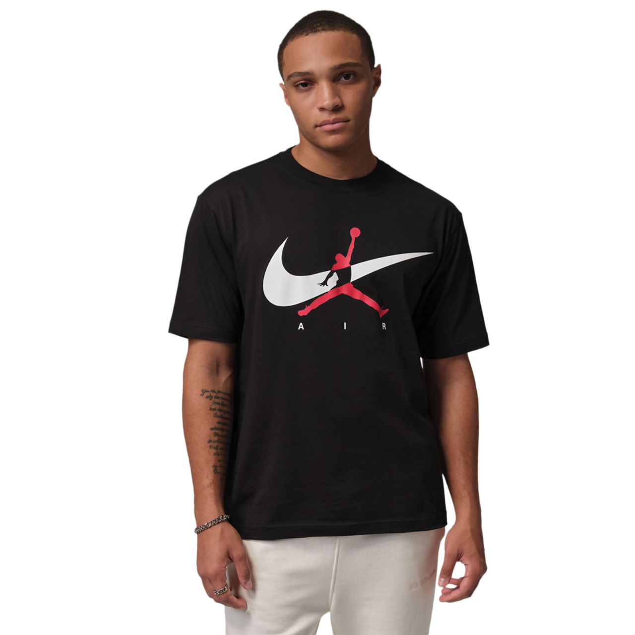 Jordan Brooklyn Jumpman T-Shirt Image 1 of 4. Tap to open photo gallery.