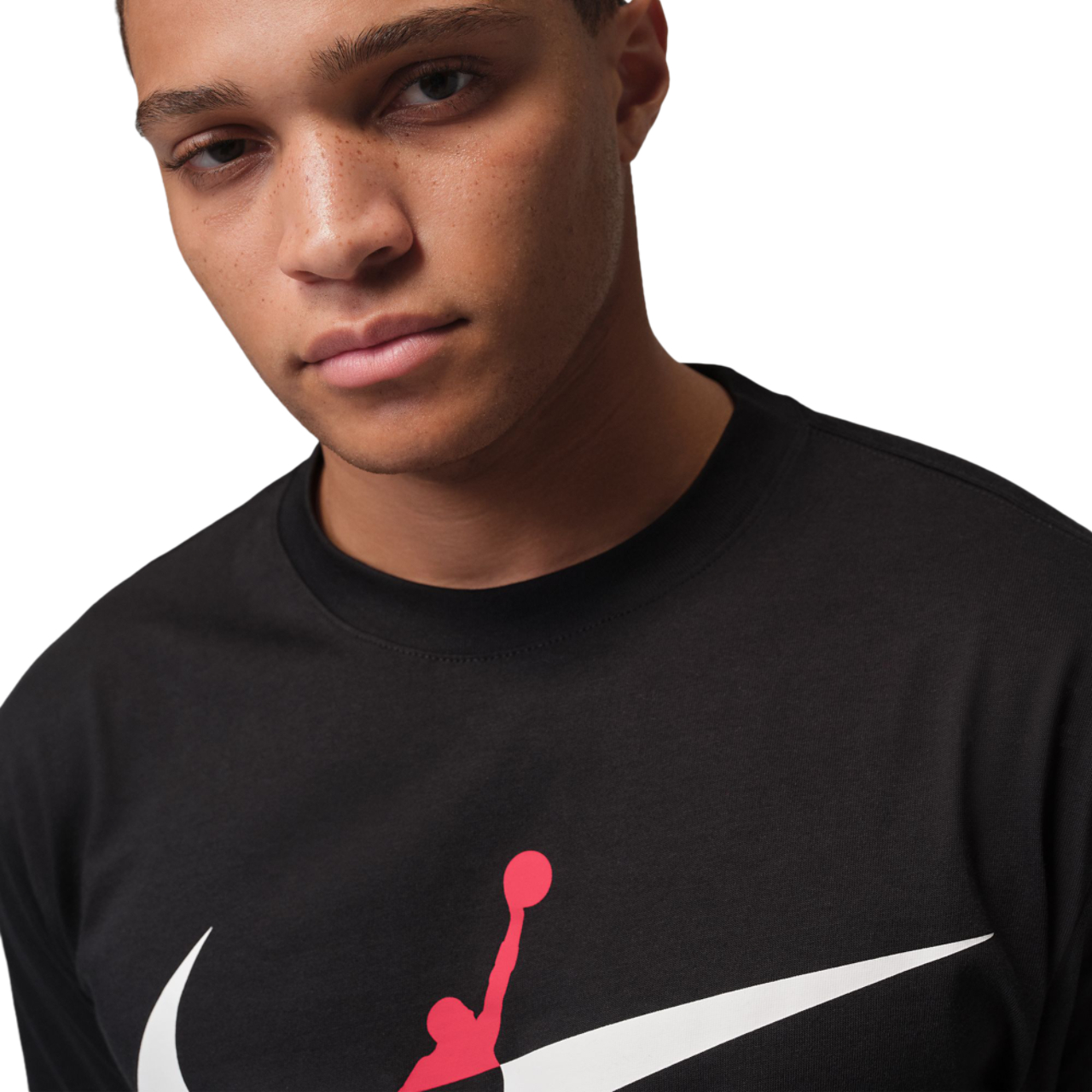 Jordan Brooklyn Jumpman T-Shirt Image 3 of 4. Tap to open photo gallery.
