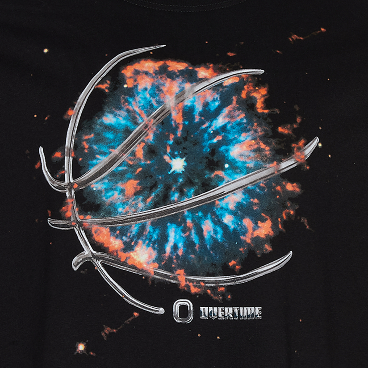 Overtime ChromeTeam Ball T-Shirt Image 2 of 2. Tap to open photo gallery.