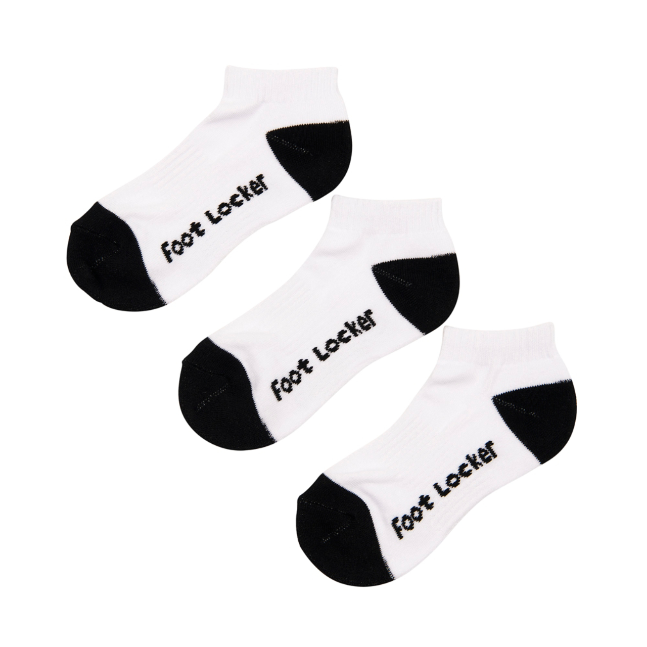Foot Locker Ankle Socks 3Pk Grade School (13-5) Image 1 of 2. Tap to open photo gallery.