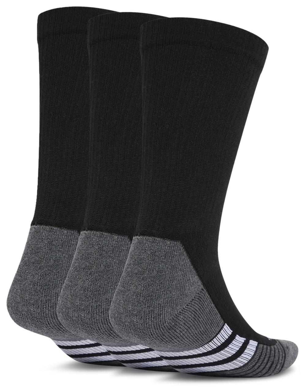 adidas Performance CLIMACOOL Cushioned Crew Socks 3 Pairs Image 2 of 4. Tap to open photo gallery.