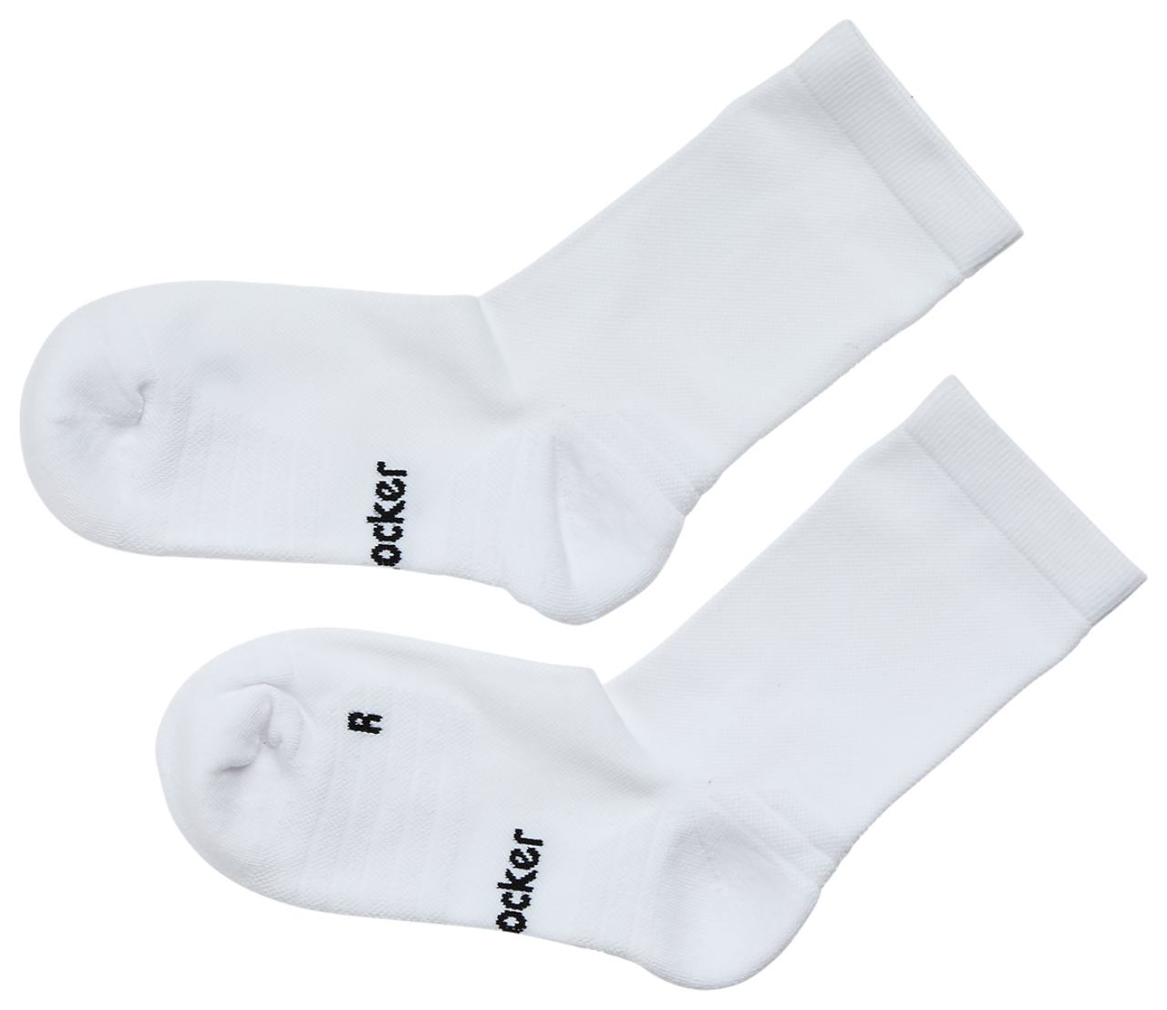 Foot Locker Performance Running Quarter Crew Socks 2Pk W2-8 Image 2 of 3. Tap to open photo gallery.