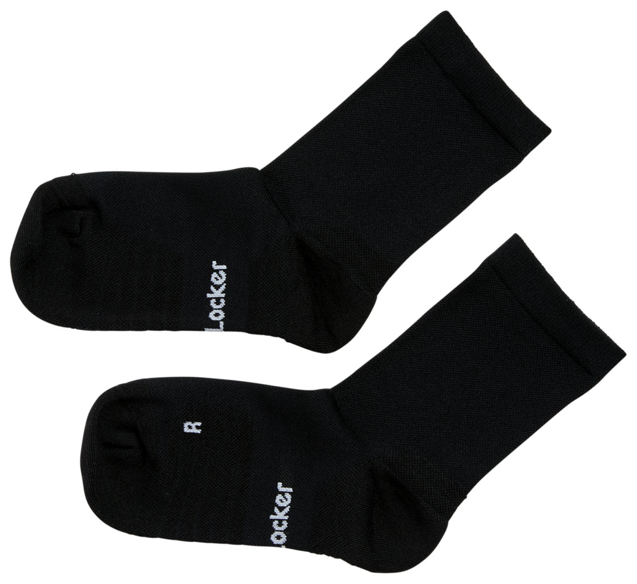 Foot Locker Performance Running Quarter Crew Socks 2Pk W2-8 Image 2 of 3. Tap to open photo gallery.