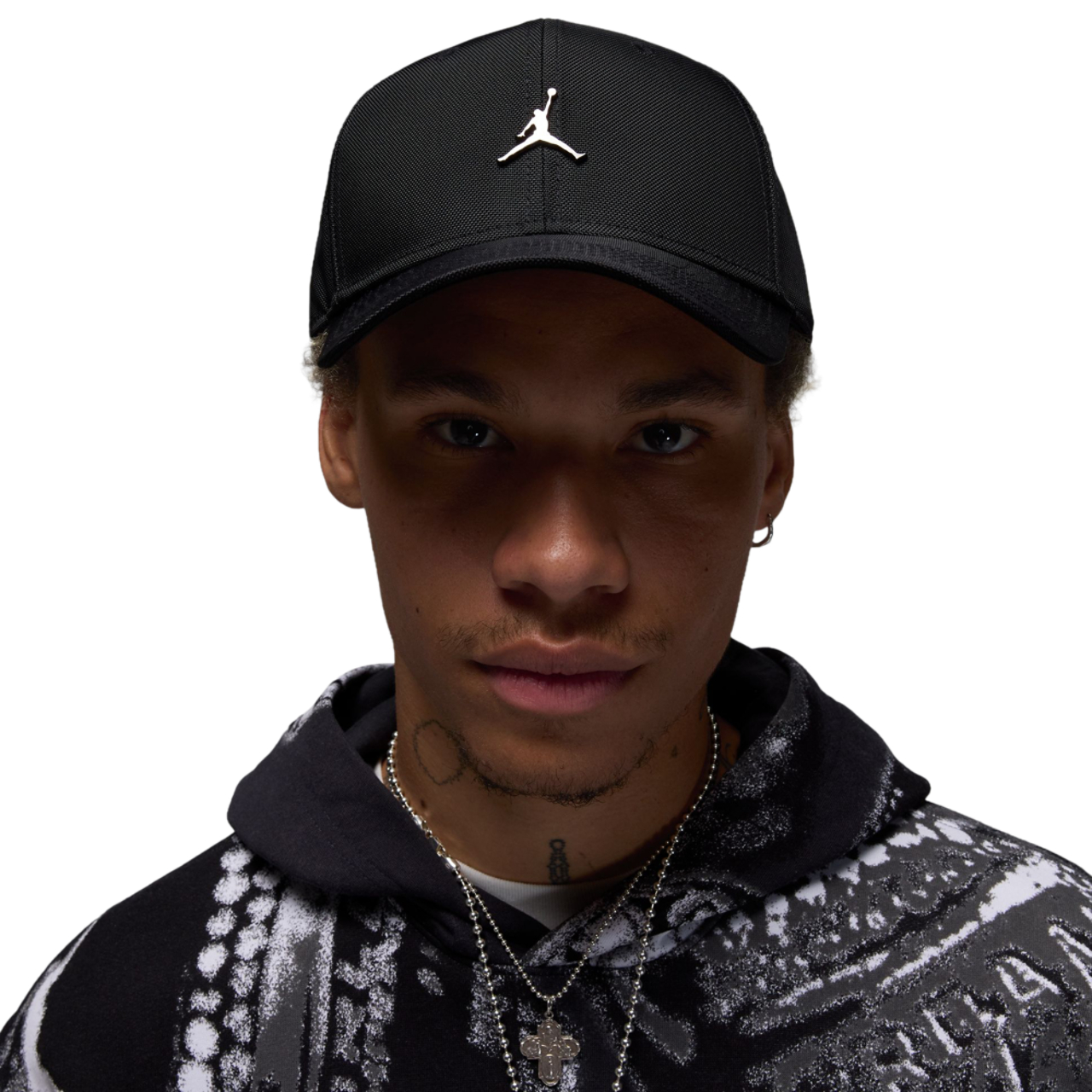 Jordan Rise Cap Unstructured Metallic Jumpman Image 2 of 6. Tap to open photo gallery.