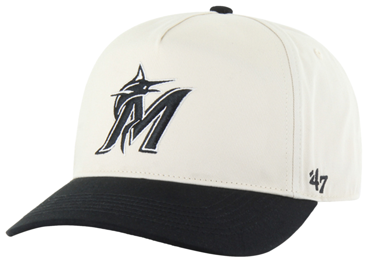 47 Brand Marlins Two Tone Hitch Visor Image 1 of 2. Tap to open photo gallery.