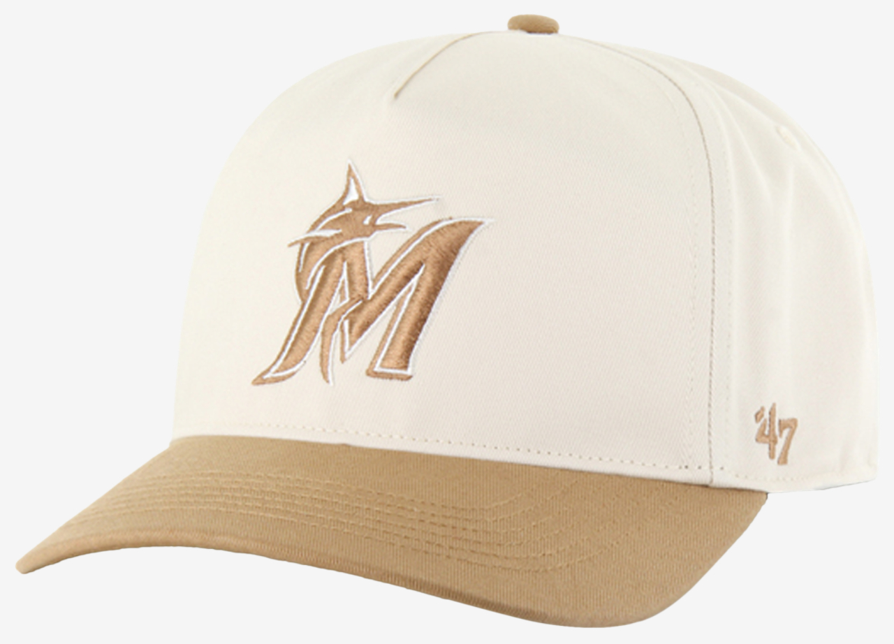 47 Brand Marlins Two Tone Hitch Visor Image 1 of 2. Tap to open photo gallery.