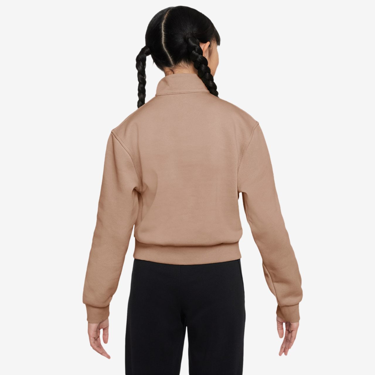 Nike Club Fleece Half-Zip Image 2 of 3. Tap to open photo gallery.
