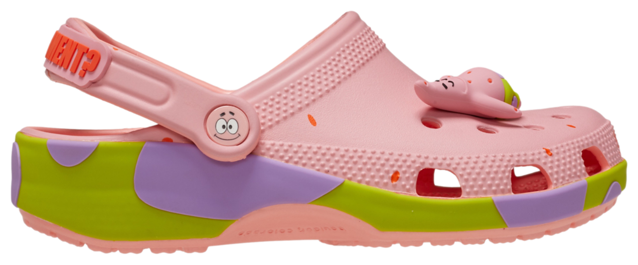Crocs Spongebob Patrick Classic Clogs Image 1 of 2. Tap to open photo gallery.