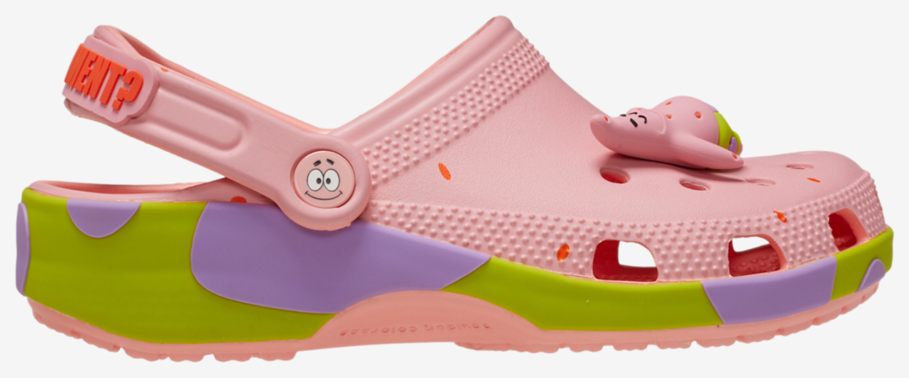 Crocs Spongebob Patrick Classic Clogs Image 1 of 2. Tap to open photo gallery.