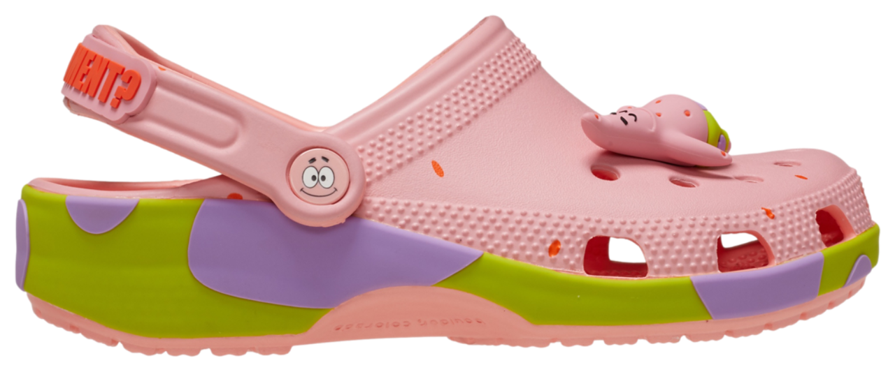 Crocs Spongebob Patrick Classic Clogs Image 1 of 2. Tap to open photo gallery.