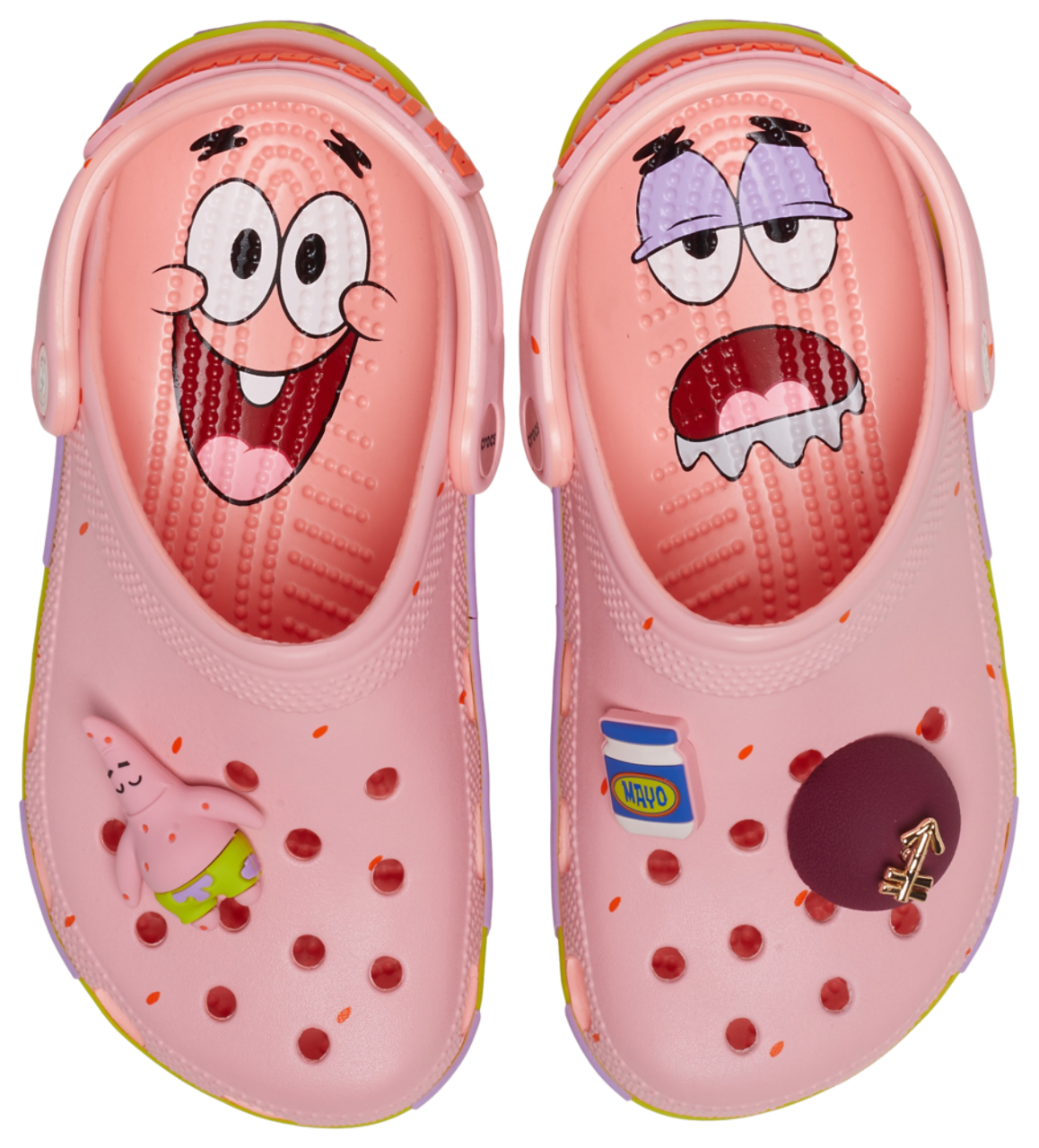 Crocs Spongebob Patrick Classic Clogs Image 2 of 2. Tap to open photo gallery.