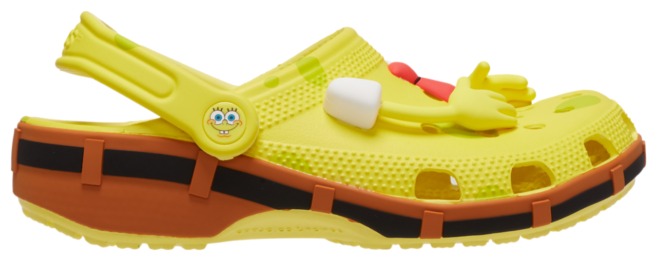 Crocs Spongebob Classic Clogs Image 1 of 2. Tap to open photo gallery.