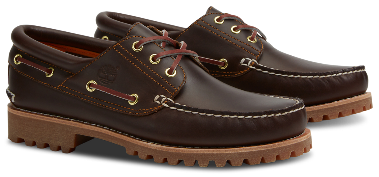 Timberland Authentics 3-Eye Boat Shoe Image 6 of 7. Tap to open photo gallery.